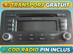Radio CD Original Audi A3 8P Chorus 2 DIN 8P0035152C Blaupunkt OEM + Cod De